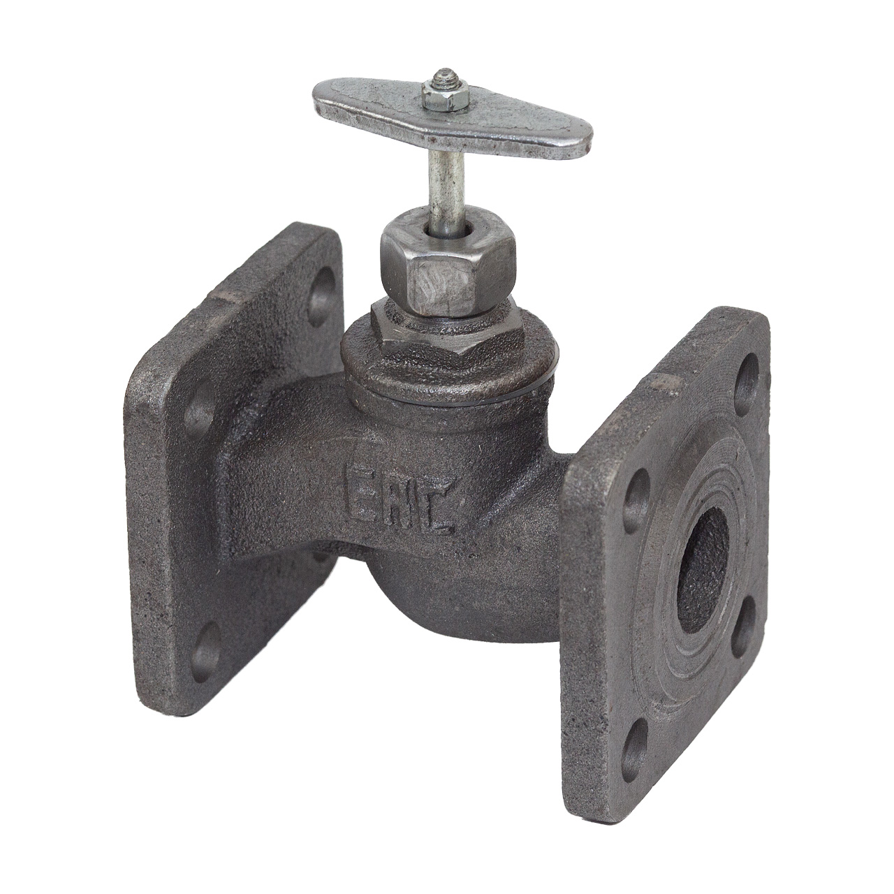 Клапан (вентиль) запорный чугунный 15кч19п Ду 32 Ру 16