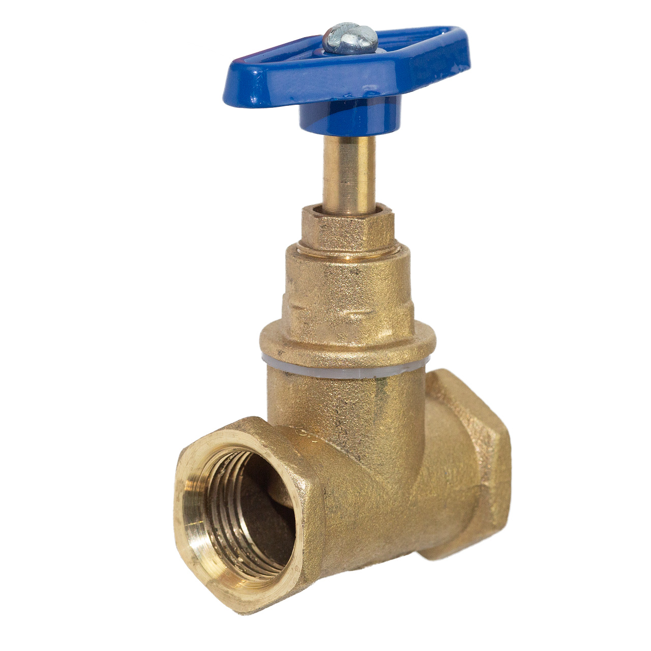 Клапан (вентиль) запорный латунный 15Б3р Ду 25 (1") Ру 16